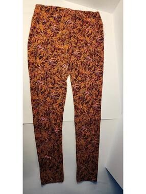 LuLaRoe Tall and Curvy Multicolored Stretch Leggings.